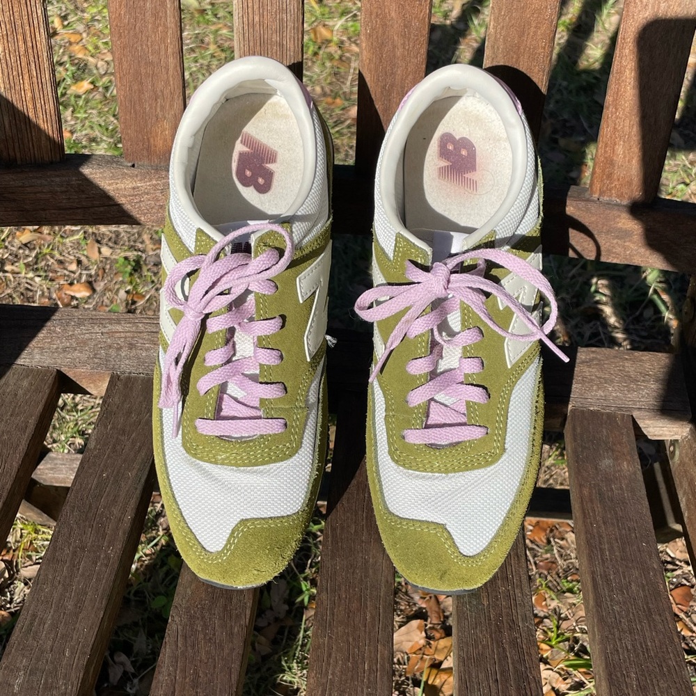 New Balance x J Crew cw620 Suede Sneakers